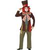 FIESTAS GUIRCA Costume Cappellaio Adulto con Giacca Pantaloni Cappello