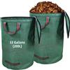 Sacchi Da Giardinaggio Con Coperchio 2X 200L - Raccogli Foglie Da Giardino, Sacc