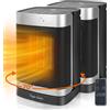 Taylor Swoden Fiery - Stufetta elettrica portatile, Termoventilatore ceramico