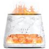 SALKING Diffusore di Oli Essenziali Effetto Fiamma 150ml con Sale Himalaya 2