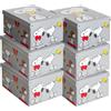 Lavatelli Set 6 Scatole Armadio Portaoggetti con Coperchio - Organizer Cambio Stagione