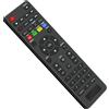 VINABTY Telecomando Adatto per Telesystem TS9015 TS9016 TS9018 Decoder tivùsat