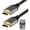 CAVO HDMI 2.1 5M CERTIFICATO 8K 60HZ 48GBPS HDR10 EARC RIVESTIMENTO TPE ALTA VEL
