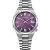 Citizen Orologio Uomo Citizen TSUYOSA Collection 37mm NJ0200-50W Quadrante Viola Acciaio