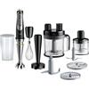 Braun Frullatore immersione 1200W MULTIQUICK 9 MQ 9187 XLI 9in1 Black e Silver 0X2211