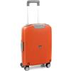 RONCATO Light Trolley Cabina rigido 4 ruote con chiusura TSA, dimensioni 55x40x20 cm, Peso: 2,9 kg, bagaglio a mano - Papaya