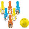 Mondo Toys - Set Gioco da Bowling Llama & Friends per Bambini - Include 1 Palla e 6 Birilli Tema Animaletti - 28590