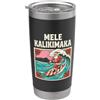 Hawaiian Christmas Surf Co Mele Kalikimaka Surf Babbo Natale hawaiano Bicchiere termico in acciaio inox doppia parete