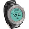 Cressi Neon Watch Computer-Computer Orologio per immersioni scuba/apnea dalle dimensioni estremamente ridotte, Nero/Grigio