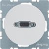 Hager Toma VGA, R.1/R.3, blanco polar, brillo
