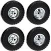AB Tools 4 ruote pneumatiche per camion a sacco / carrello / carrello da giardino da...
