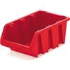 Set di 6 Contenitori a Bocca di Lupo Impilabili (49x30x21 cm) Scatola Porta