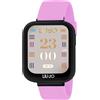 Liu Jo Luxury Smartwatch LIU JO LUXURY VOICE SWLJ108 Silicone Rosa Nero Touchscreen
