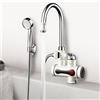 Riscaldatore Acqua Calda Istantaneo Elettrico Rubinetto Cucina Bagno e Doccia