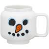 Room Copenhagen LEGO Tazza in ceramica, grande pupazzo di neve, 17.9 fl oz / 530
