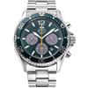 Oriente Orient Mako Solar Chronograph RN-TX0204E Orologio Solare Uomo Quadrante Verde...