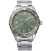 Orient Orologio Solare ORIENT MAKO 40 RA-WJ0001E10B Bracciale Acciaio Verde Sub 200mt