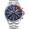 Oriente Orient Mako Solar Chronograph RN-TX0201L Orologio Solare Uomo Lunetta Pepsi A...