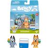 MOOSE TOYS LLC Bluey Let's Play Chef 2-Pack Toy Figure Playset, Ice Blocks Bingo and Socks Todd