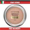 Max Factor Miracle Touch, Fondotinta Coprente Con Acido Ialuronico, 070 Natural, 12 Ml