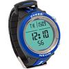 Cressi Neon Watch Computer-Computer Orologio per immersioni scuba/apnea dalle dimensioni estremamente ridotte, Nero/Blu