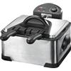 Clatronic FR 3195 Friggitrice 4 L 2000 W Nero Acciaio inossidabile