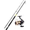 SRT COMBO PESCA SPINNING 2,10MT - 10-30 gr + Mulinello SHIMANO FX 2500 CMB050