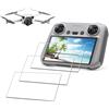 Pellicola Vetro per DJI Mini 5/4 Pro/Mini 3/Air 3s Drone(DJI RC2/RC) 3 pezzi