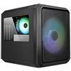 ITEK CASE QBO 8, EVO, MICRO ATX, USB3, 200MM ARGB FAN, 120MM FAN, CARD READER, 3