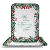 OH YEAH 2 Vassoi Rettangolari in Cartone All I Want 35 x 34 cm Decorazione