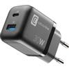 Cellular Line Caricabatterie USB Type-C, USB Type-A MULTIPOWER MICRO 30W GaN Power Delivery B