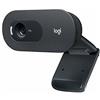 Logitech C505 Webcam HD - Videocamera USB Esterna 720p HD per Desktop o Laptop c