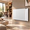 radialight Radiatore Elettrico Bianco 1000W a Risparmio Energetico Radialight KLIMA 10