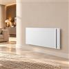 radialight Radiatore Elettrico Slim Elegante Bianco 1500W a Risparmio Energetico Radialight