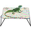Reusable Cotton Reptile Hammock with Iron Frame for Lizard Pet Resting