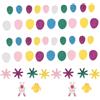 Easter Theme Eva Foam Stickers Bunny Egg DIY Craft Self Adhesive Set