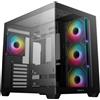 DeepCool CG530 4F Case Gaming ATX Vetro Temperato 4 Ventole ARGB Nero