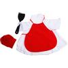 Big goose Costume stile chef giocoso per statua oca 23 pollici divertente decorazione este