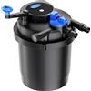 SunSun CPF 2500 Filtro a pressione per laghetto con lampada UVC 11 W 60 l/h