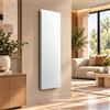 radialight Radiatore elettrico verticale Bianco 1500W a Risparmio Energetico Radialight ICO