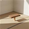 Panchetto da Meditazione Ergonomico | Base in Legno Naturale, Supporto per la