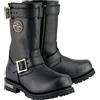 Milwaukee Leather Milwaukee - Stivaletti da uomo con cerniera