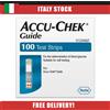 Accu-Chek Accu Chek Guide Strisce Reattive per Misurare la Glicemia 100 Pezzi