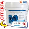 LAPI Cloro 4 Azioni PASTIGLIE da 200 gr → 5 / 10 / 25 kg - Multifunzione Piscina