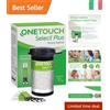 OneTouch Select Plus Strisce reattive per 25 glicemici per l'automonitoraggi...
