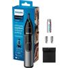 Philips Nose Trimmer Serie 3000 Rifinitore per Peli Del Naso, Orecchie E Sopracciglia