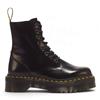Dr Martens Jadon 15265001 Stivaletti Platform Neri in Pelle Liscia 8 Fori