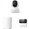 Reolink E1 Pro Telecamera Interna 5MP + Home Hub Mini + Argus MagiCam Telecamera di Sicurezza a Batteria 1080p con Tracciamento Automatico a 360°, Rilevamento del Pianto e Visione Notturna Avanzata