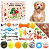 Calendario dell'Avvento per cani con 25 giocattoli per cani (palline corde