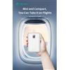 Devia MINI Power Bank Ultra4 da 22,5 W Con 2 cavi integrati 20000 mAh Silver